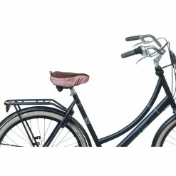 Basil Boh&egrave;me Sattel&uuml;berzug, Fig Red Wasserabweisend -Pièces pour vélos Soldes basil boheme sattelueberzug fig red wasserabweisend3