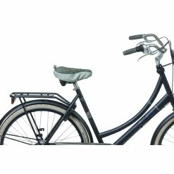 Basil Boh&egrave;me Sattel&uuml;berzug, Forest Green Wasserabweisend -Pièces pour vélos Soldes basil boheme sattelueberzug forest green wasserabweisend3