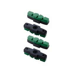 BBB Bremsschuh E-Bikes HS11/-22/-33 2 Paar Schwarz-gr&uuml;n, Optimierte Bremsleistung