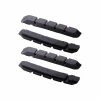 BBB Gummi Veestop Shimano V-Brakes MTB F&uuml;r BBS-05, Schwarz, 2 Paar -Pièces pour vélos Soldes bbb gummi veestop shimano v brakes mtb fuer bbs 05 schwarz 2 paar