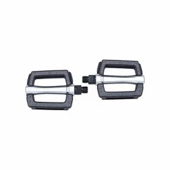 BBB Trekking Pedal Alu-Kunststoff Boron Achs Silber-grau, Mit Reflektoren -Pièces pour vélos Soldes bbb trekking pedal alu kunststoff boron achs silber grau mit reflektoren5