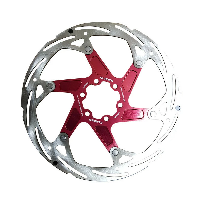 Clarks Bremsscheibe Floating 12 180mm, Rot 3 Clarks Bremsscheibe Floating 12 180mm, Rot