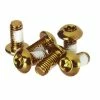 Clarks Bremsscheibenschraube Anodisiert 6 Stück, Gold 1 Clarks Bremsscheibenschraube Anodisiert 6 Stück, Gold -Pièces pour vélos Soldes clarks bremsscheibenschraube anodisiert 6 stueck gold