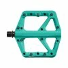 Crankbrothers Crank Brothers Pedal Stamp 1 Large Plattformpedal, Kunststoff, T&uuml;rkis -Pièces pour vélos Soldes crank brothers pedal stamp 1 large plattformpedal kunststoff tuerkis