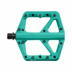 Crankbrothers Crank Brothers Pedal Stamp 1 Large Plattformpedal, Kunststoff, T&uuml;rkis