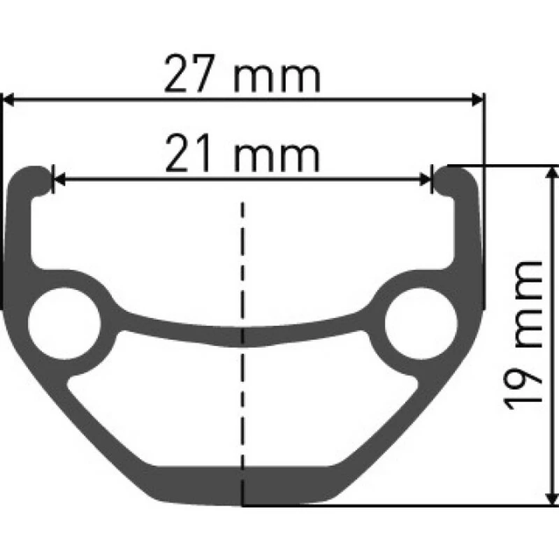 Dt-swiss DT Felge 545d 26", Disc Brake, 21mm, 32 Loch, Schwarz 5 Dt-swiss DT Felge 545d 26", Disc Brake, 21mm, 32 Loch, Schwarz – Bild 3