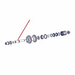 Dt-swiss DT Swiss Achse HR 135mm