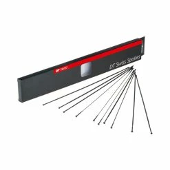 Dt-swiss DT Swiss Speichen Aerocomp Straightpull 302mm Schwarz, 2,0/2,3x1.25mm, Ohne Nippel, Karton &agrave; 20 Stk.