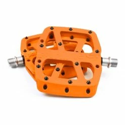Ethirteen Pedal Base Flat Composite, Naranja, Orange, 22 Pins -Pièces pour vélos Soldes ethirteen pedal base flat composite naranja orange 22 pins2