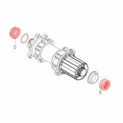 Fulcrum Umr&uuml;string F&uuml;r 12x142mm, RM16-TA12142 -Pièces pour vélos Soldes fulcrum umruestring fuer 12x142mm rm16 ta121422
