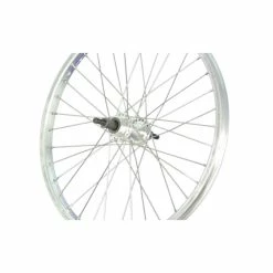 Hinterrad V-Brake 28&quot; Leerlauf MF/NT 36-Loch Silber