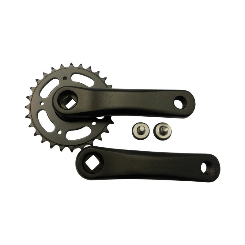 Mustang Kettenradgarnitur 28Z. 127mm Alu Schwarz Mit Kettenschutz 3 Mustang Kettenradgarnitur 28Z. 127mm Alu Schwarz Mit Kettenschutz