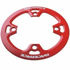 Race Face Bash Guard 4 Bolt Red 32-T