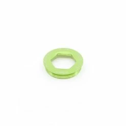Race Face Next And Turbine Crank DS Puller Cap W/Washer M25 Green