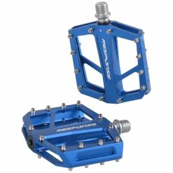 Response Flat Pedale MTB, 9/16&quot; 7mm Lager Gedichtet, Royal Blue AL6061 24 Pin Format: 94x95mm