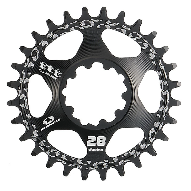 Response Kettenblatt, GXP BOOST 3mm Offset Direct Mount 36T Alu 7075 CNC 10/11/12 Speed Black 3 Response Kettenblatt, GXP BOOST 3mm Offset Direct Mount 36T Alu 7075 CNC 10/11/12 Speed Black