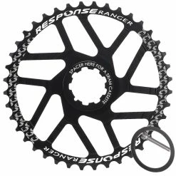 Response Kettenblatt, Sprocket 40T Alu 7075 CNC Inkl. Spacer, Shimano/SRAM Rear, 1x10speed
