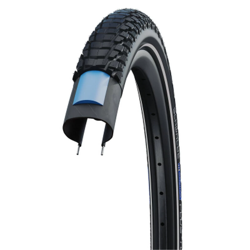 Schwalbe Marathon Plus Tour 28x1.75 Draht, Reflex Schwarz-reflex, Performance, HS404, 47-622 5 Schwalbe Marathon Plus Tour 28x1.75 Draht, Reflex Schwarz-reflex, Performance, HS404, 47-622 – Bild 3