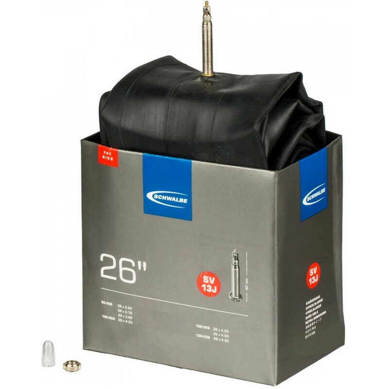 Schwalbe Schlauch FATBIKE Presta, 26x3.5-4.8, SV 13J 3 Schwalbe Schlauch FATBIKE Presta, 26x3.5-4.8, SV 13J