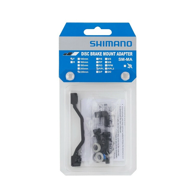 Shimano Adapter SM-MA Postmount 203mm > Postmount 220mm Vorne/Hinten Box 5 Shimano Adapter SM-MA Postmount 203mm > Postmount 220mm Vorne/Hinten Box – Bild 3