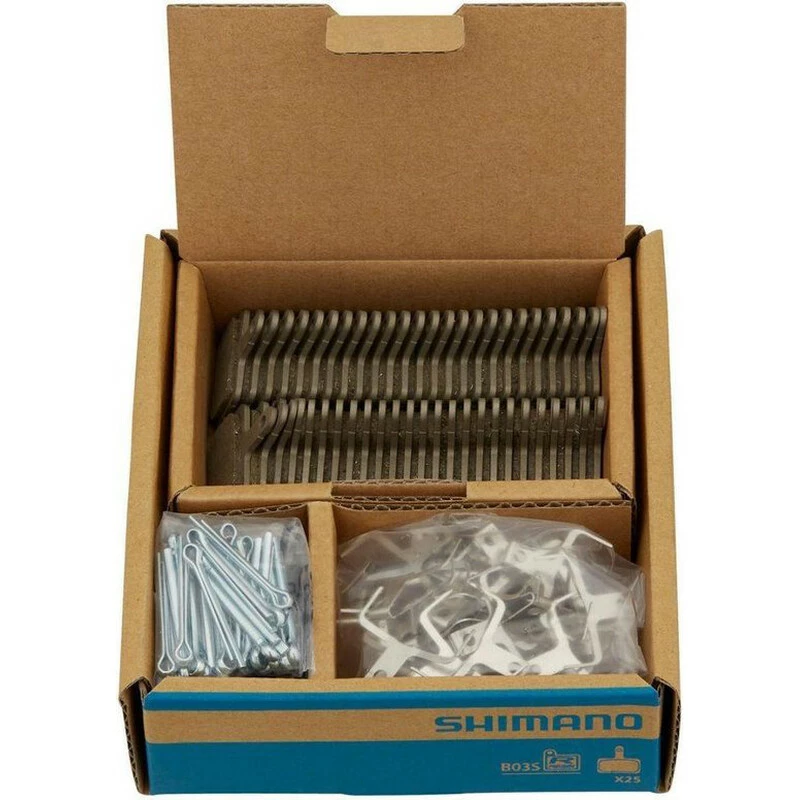 Shimano Bremsbeläge B03S Kunstharz 25 Paar Offen/Karton 5 Shimano Bremsbeläge B03S Kunstharz 25 Paar Offen/Karton – Bild 3
