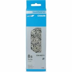 Shimano HG-71 Kette 7-/8-fach CN-HG71C116I -Pièces pour vélos Soldes shimano hg 71 kette 7 8 fach cn hg71c116i3