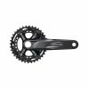 Shimano Kettenradgarnitur Deore FC-M5100 2PCS 11-Gang 170mm 36x26 51.8mm -Pièces pour vélos Soldes shimano kettenradgarnitur deore fc m5100 2pcs 11 gang 170mm 36x26 518mm