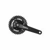 Shimano Kettenradgarnitur FC-MT101 2PCS 9-Gang 175mm 36x22 48.8mm Box -Pièces pour vélos Soldes shimano kettenradgarnitur fc mt101 2pcs 9 gang 175mm 36x22 488mm box