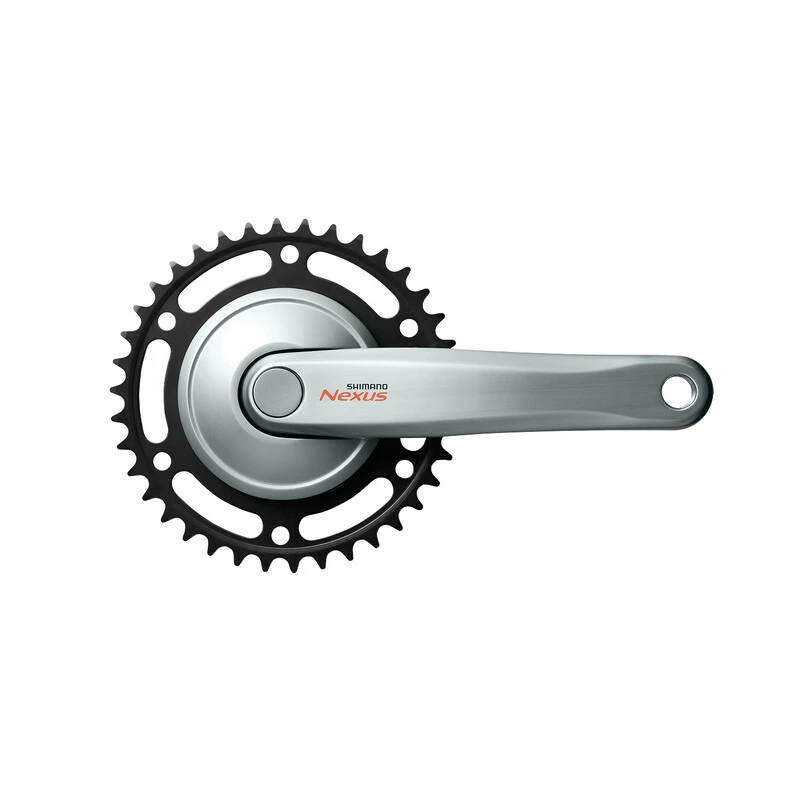 Shimano Kettenradgarnitur Nexus FC-C6000 4-kant 170 Mm 38 Schwarz Offen 3 Shimano Kettenradgarnitur Nexus FC-C6000 4-kant 170 Mm 38 Schwarz Offen