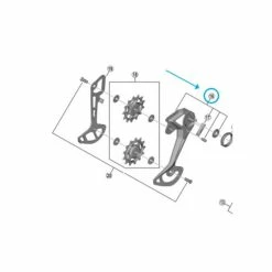 Shimano Leitblech RD-M8100-SGS Aussen