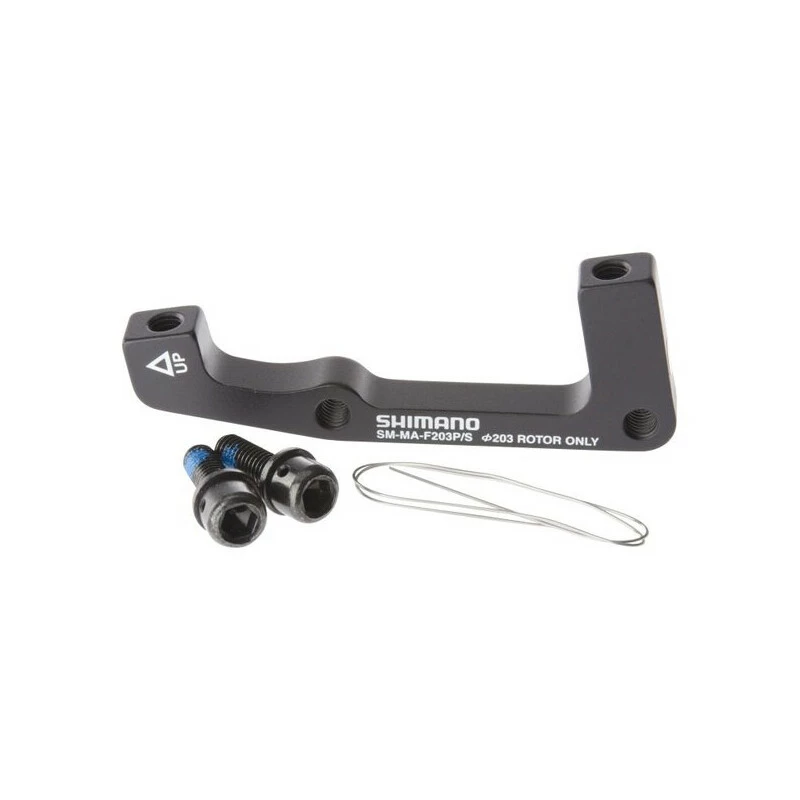 Shimano Scheibenbremsadapter Standard VR, SMMAF203PSA 203mm Post/Stand 3 Shimano Scheibenbremsadapter Standard VR, SMMAF203PSA 203mm Post/Stand