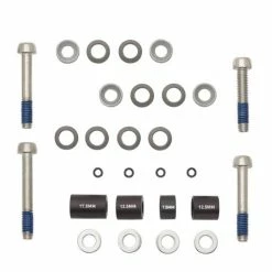 SRAM DISC Spacer Set 20S, Front 180mm, Rear 160mm, Inkl. Schrauben