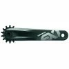 SRAM EX1 20 Kurbelgarnitur Alu 175mm, Ohne Tretlager/Kettenblatt, ISIS, Schwarz