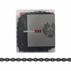 SRAM Kette PC XX1 Eagle 12-fach 126 Glieder Schwarz, PowerLock, Kettenschloss