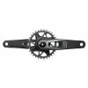 SRAM Kurbel X0 Eagle T-Type 32Z 165mm Q174 CL55 DUB MTB Wide Black -Pièces pour vélos Soldes sram kurbel x0 eagle t type 32z 165mm q174 cl55 dub mtb wide black