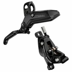 SRAM Level Silver Stealth Aluminum, 4-Kolben Rear 2000mm, Black, C1