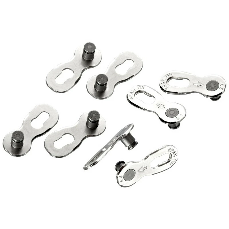 SRAM PowerLock 11-fach Kettenschloss, 4 Stück Silber 4 SRAM PowerLock 11-fach Kettenschloss, 4 Stück Silber – Bild 2