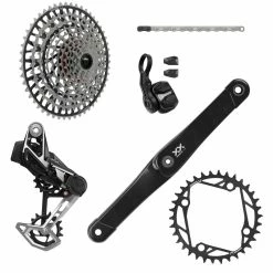 SRAM XX Eagle T-Type E-MTB 104BCD Groupset 36Z, RD, Controller, Kette, Kassette
