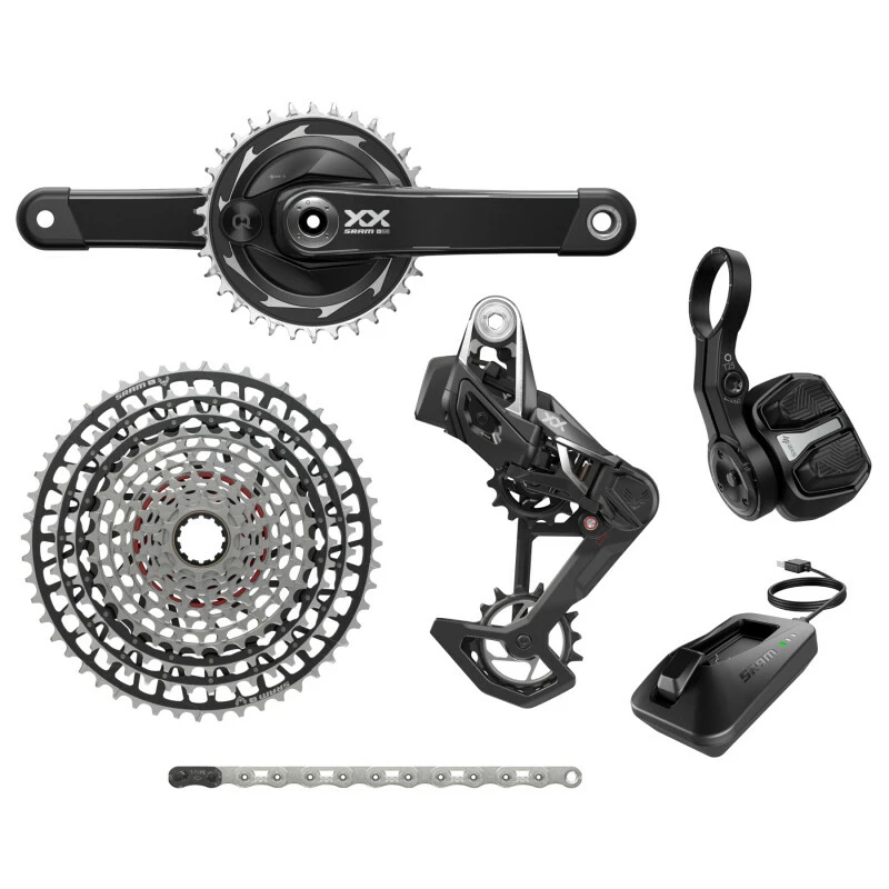 SRAM XX SL Eagle T-Type Powermeter Groupset 170 34Z, RD, Controller, Kette, Kassette 3 SRAM XX SL Eagle T-Type Powermeter Groupset 170 34Z, RD, Controller, Kette, Kassette